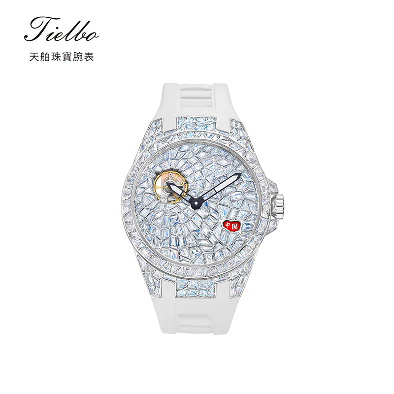 TIELBO Automatic Mechanical Movement Men’s Watches Luxury Crystal TC835M